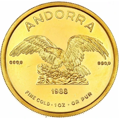 1 oz Gold Gold Eagle back