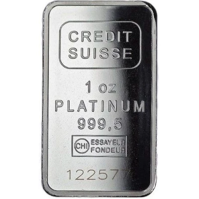 1 oz Platinum (Credit Suisse) ND front