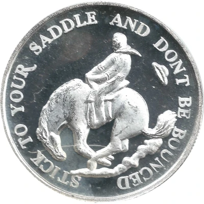1 oz Silver (Cowboy - Buffalo Nickel) ND front