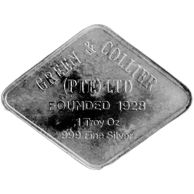 1 oz Silver (Green & Collier) ND front