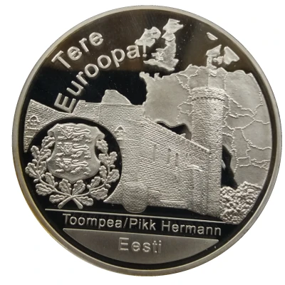 1 oz Silver (Tere Euroopa!) ND front