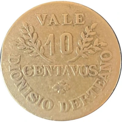 10 Centavos Hacienda Puente - Dionisio Derteano front