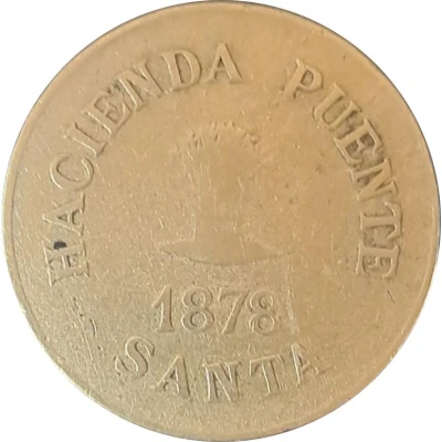 10 Centavos Hacienda Puente - Dionisio Derteano back