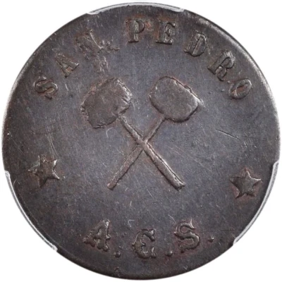 10 Centavos San Pedro A.C.S. Mining Token ND front