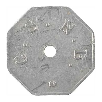 10 Centimes (Compagnie sucrière de Nossy-Bé) ND back