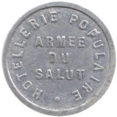 10 Centimes - Hotellerie populaire Armée du Salut (Vevey) ND front