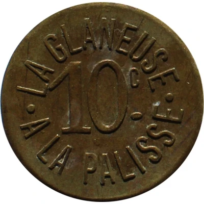 10 Centimes - La glaneuse (La Palisse) ND front