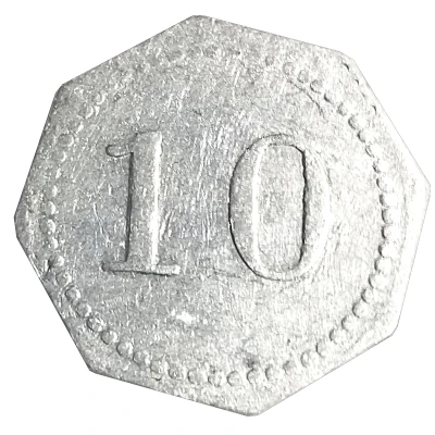 10 Cents - A R Anderson (Falun, Kansas) ND back