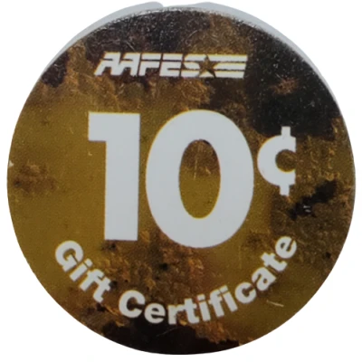 10 Cents - AAFES Gift Certificate 7M back