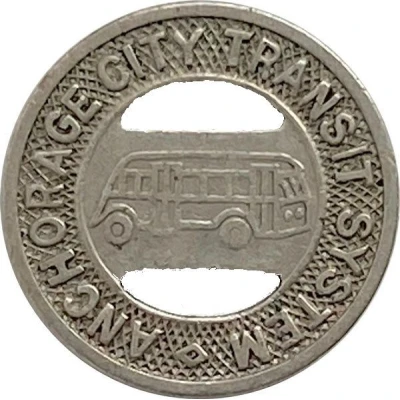 10 Cents - Anchorage City Transit System Anchorage, Alaska ND front