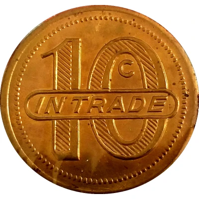 10 Cents - B and B Supplies (Fort Worth) ND back