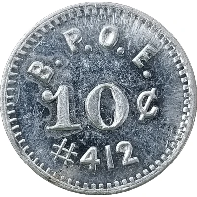 10 Cents - B.P.O.E. ND front