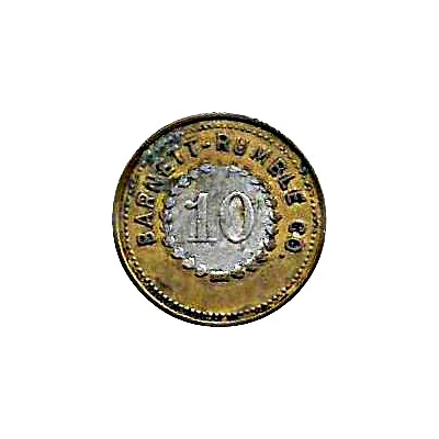 10 Cents - Barnett - Rumble Co. ND front