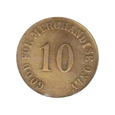 10 Cents - Beaumont Mfg. Co's Store (Spartanburg, South Carolina) ND back