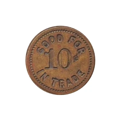 10 Cents - Bill Fielder (Nickerson, Nebraska) ND back
