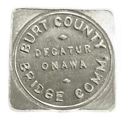 10 Cents - Burt County Bridge Comm. (Decatur, Nebraska) ND front