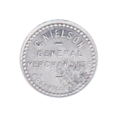 10 Cents - C. Nielson General Merchandise (Rockville, Nebraska) ND front