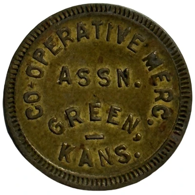 10 Cents - Co-Operative Merc. Assn. (Green, Kansas) ND front