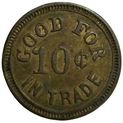 10 Cents - Co-Operative Merc. Assn. (Green, Kansas) ND back