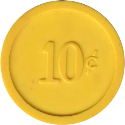 10 Cents - Colorado State Penitentiary (Cañon City, Colorado) ND back