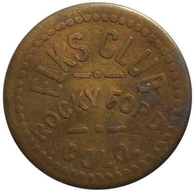 10 Cents - Elks Club (Rocky Ford, Colorado) ND front