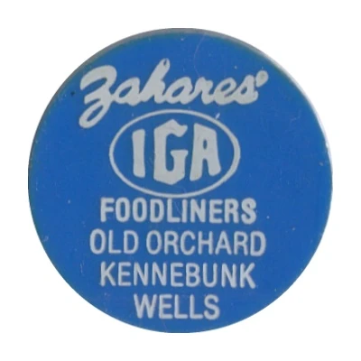 10 Cents - Food Stamp Credit Zahares' IGA ND front
