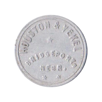 10 Cents - Houston and Yekel Bridgeport, Nebraska ND front
