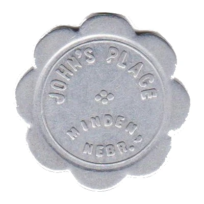 10 Cents - John's Place (Minden, Nebraska) ND front