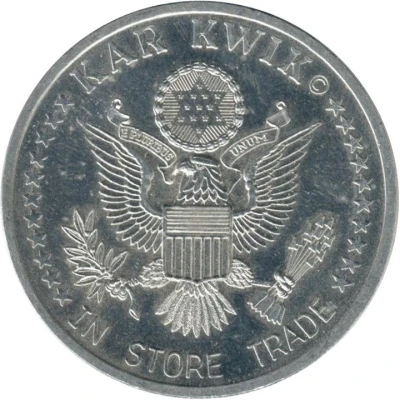 10 Cents - Kar Kwik In Store Trade Ogden, Utah back