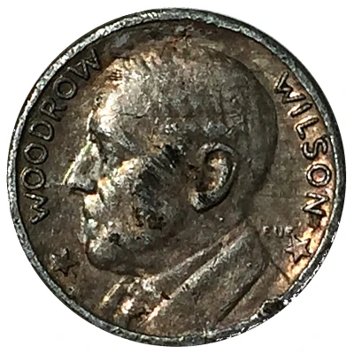 10 Cents - Lucky Play Money Woodrow Wilson ND front