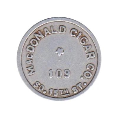 10 Cents - MacDonald Cigar Company (Omaha, Nebraska) ND front