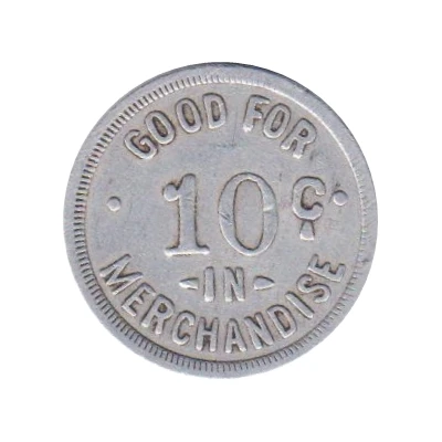 10 Cents - MacDonald Cigar Company (Omaha, Nebraska) ND back