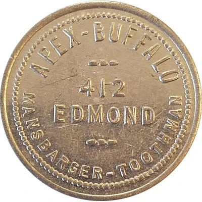 10 Cents - Mansbarger-Toothman (Saint Joseph, Missouri) ND front