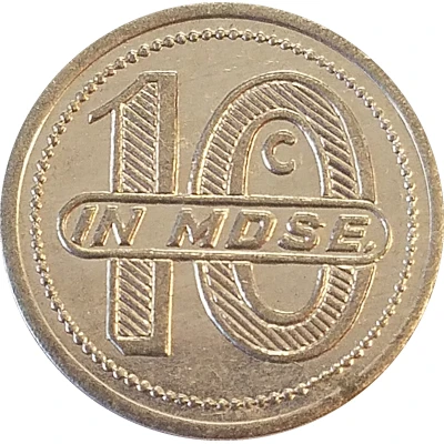 10 Cents - Mansbarger-Toothman (Saint Joseph, Missouri) ND back