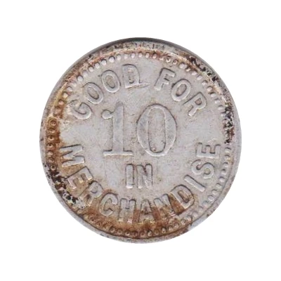 10 Cents - Phillip Swanson (Bertrand, Nebraska) ND back