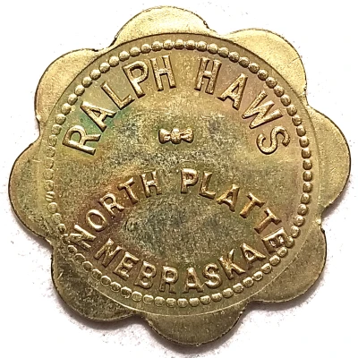 10 Cents - Ralph Haws (North Platte, Nebraska) ND front