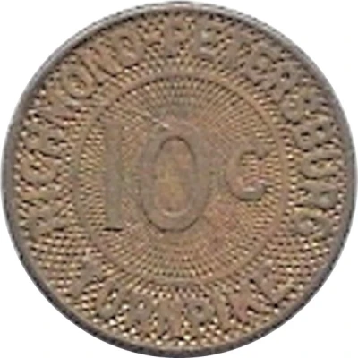 10 Cents - Richmond-Petersburg Turnpike (Virginia Highways) ND back