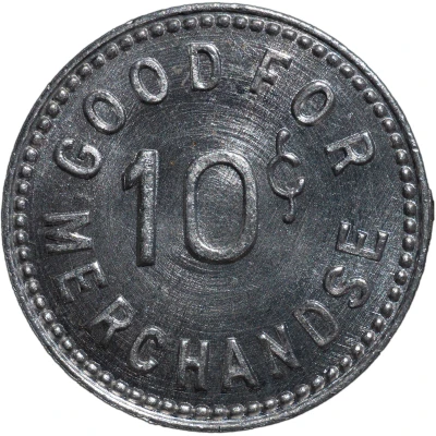 10 Cents - Rocker's Roost (Clovis, New Mexico) ND front