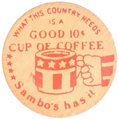 10 Cents - Sambo's Restaurants St. Cloud, Minnesota ND back