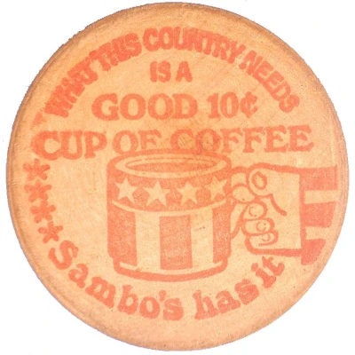 10 Cents - Sambo's Restaurants St. Cloud, Minnesota ND back