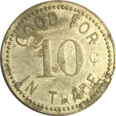 10 Cents - Schwentker's Grocery Wymore, Nebraska ND back