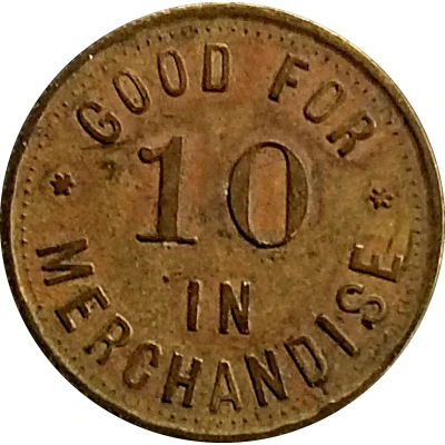 10 Cents - Swenson Bros. (Morganville, Kansas) ND back
