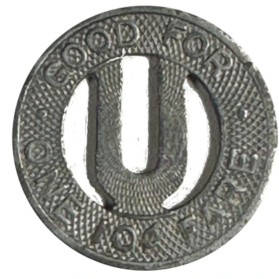 10 Cents - United Motor Coach Des Plaines, Illinois ND back