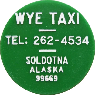 10 Cents - Wye Taxi (Soldotna, Alaska) ND front