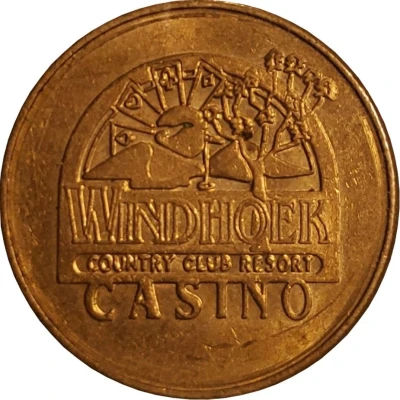 10 Dollar - Windhoek Country Club Resort Casino ND back