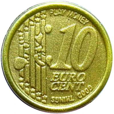 10 Euro Cents (Good Things) ND back