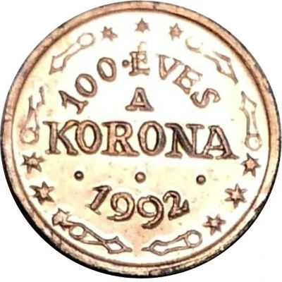 10 Korona Copper front