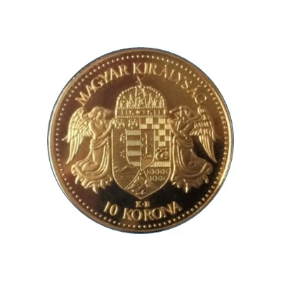 10 Korona - I. Ferenc József Replica back