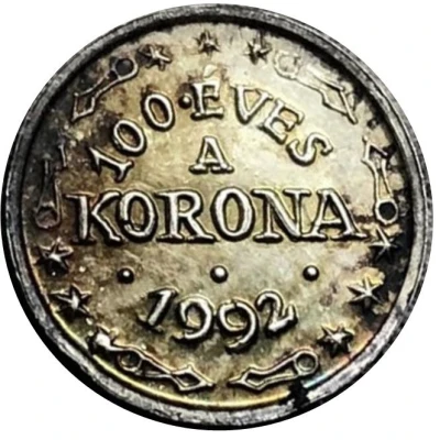 10 Korona Silver front