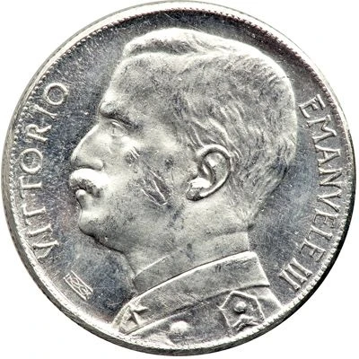 10 Lire - Victor Emmanuel III Platinum restrike front